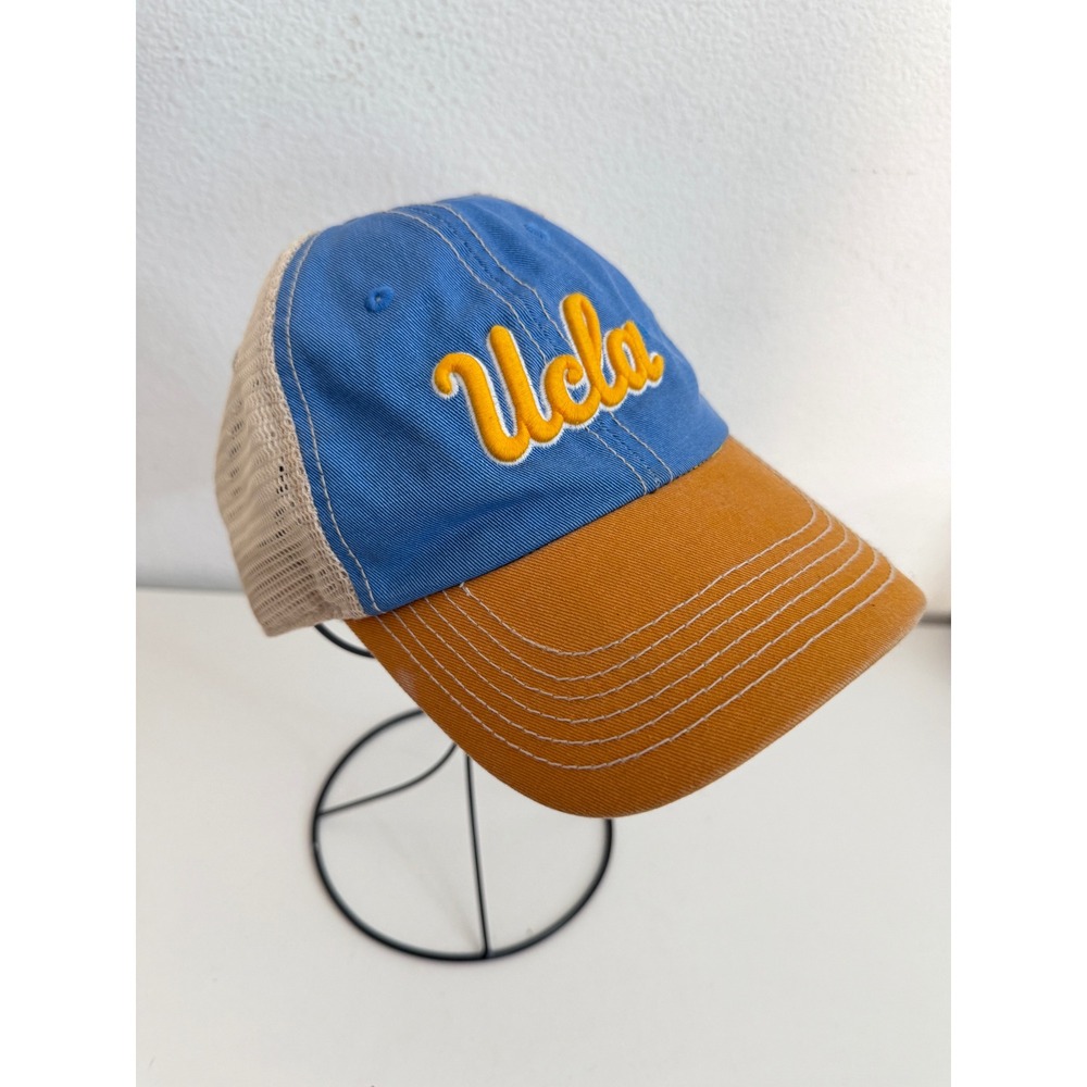 Top of the World UCLA Bruins Trucker Hat Blue Orange Tan Snapback Cap NCAA